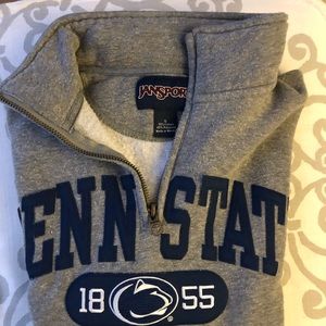 Penn State half zip sweatshirt